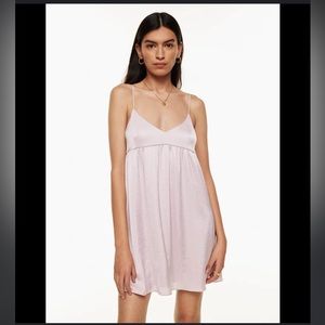 Wilfred Lover Mini Dress in Petal Pink